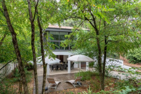 Maison dans les pins 200 m plage